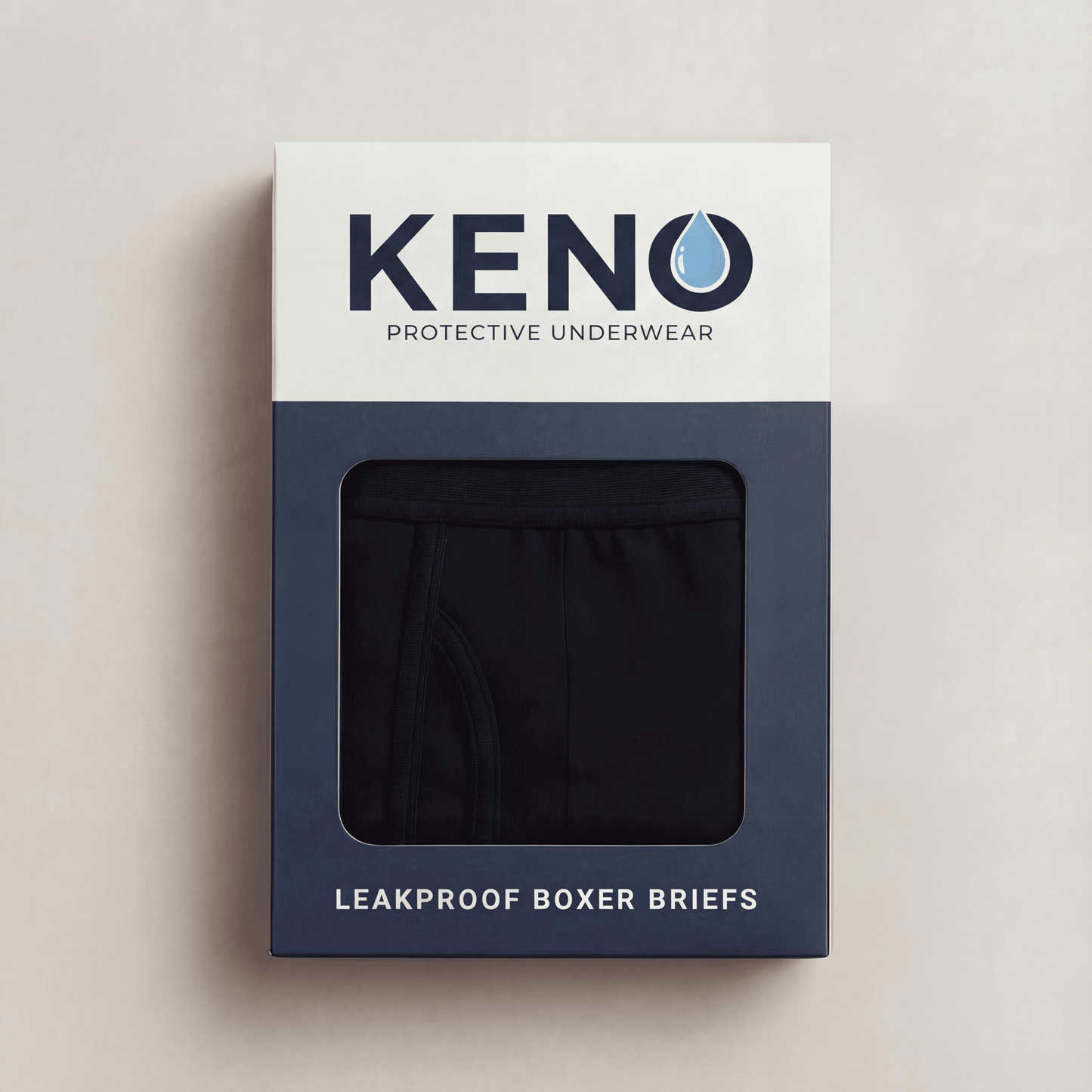 Men's Protective Underwear Black Boxer Briefs