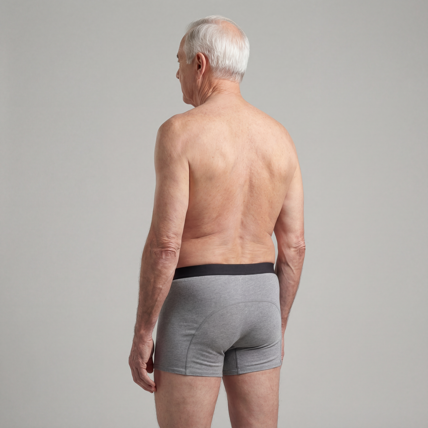 Men's Protective Underwear Gray Boxer Briefs