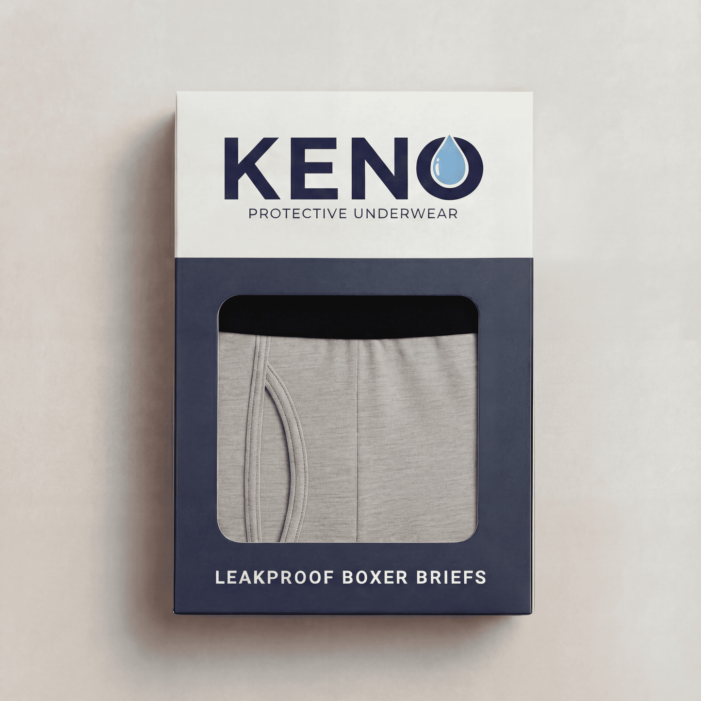 Men's Protective Underwear Gray Boxer Briefs