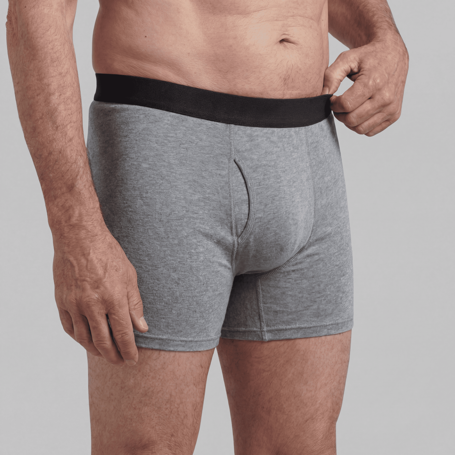 Men's Protective Underwear Gray Boxer Briefs