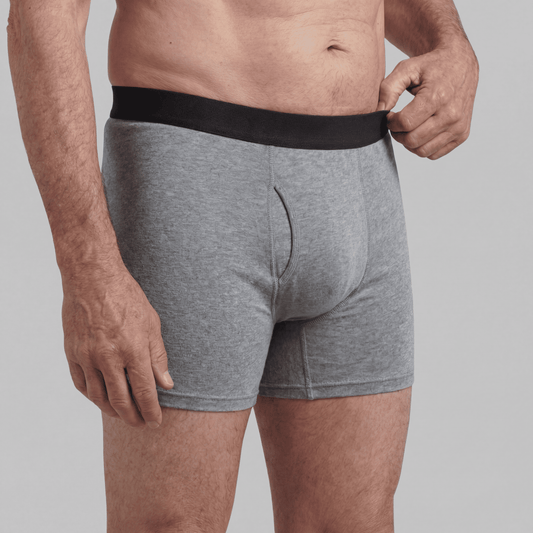 Men's Protective Underwear Gray Boxer Briefs